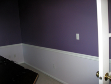 Painted Bedroom